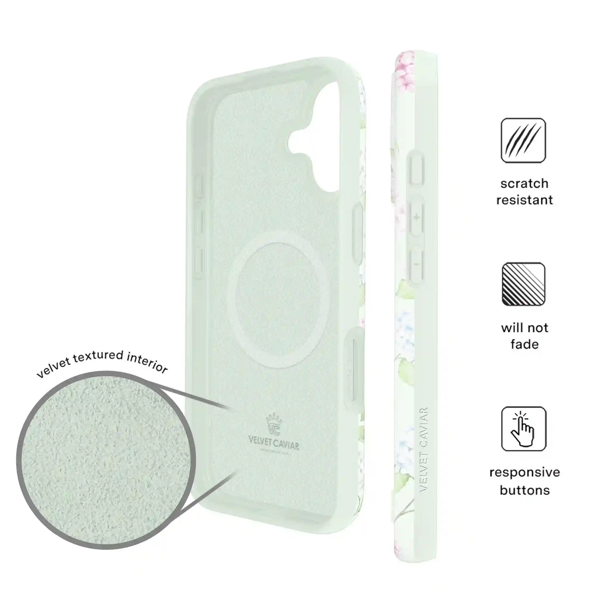 Hydrangea Floral iPhone Case