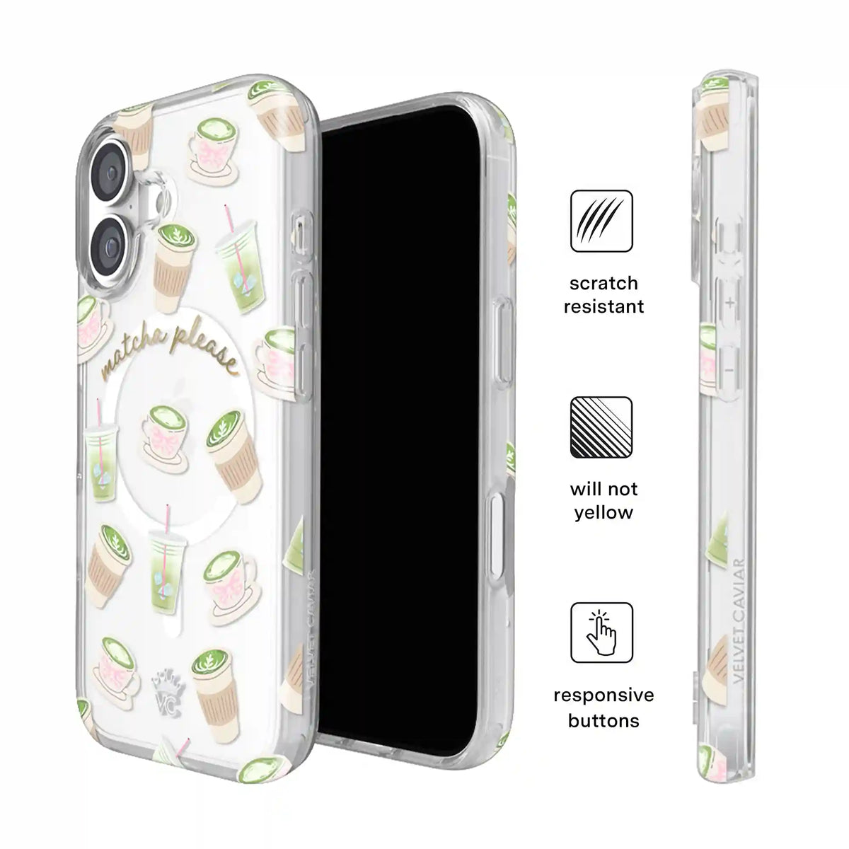 Matcha Please iPhone Case