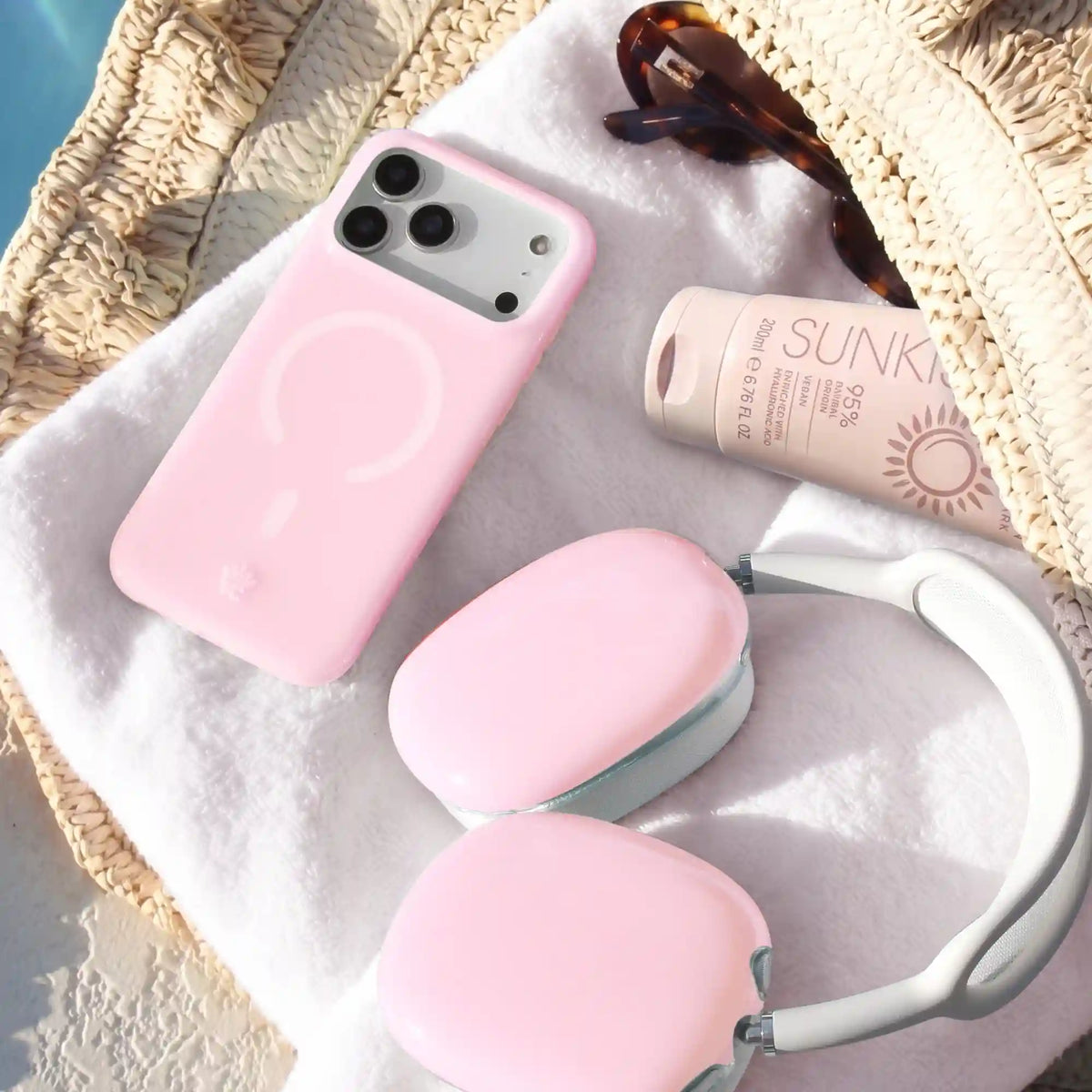 Strawberry Milk Jelly AirPod Max Case