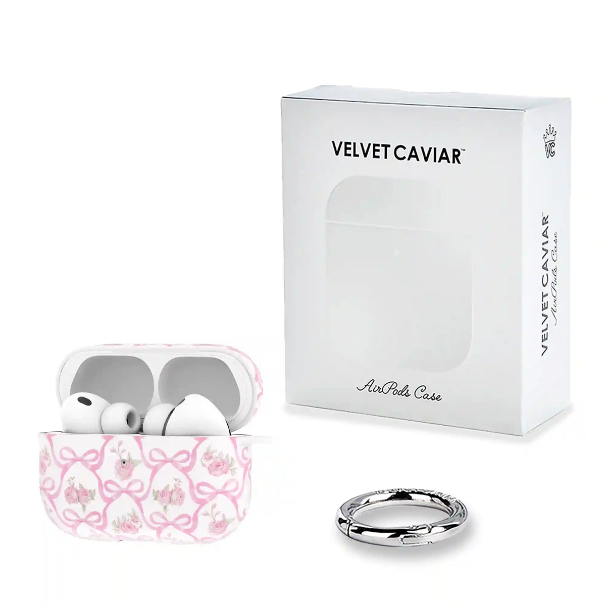 Lovely Pink Bows AirPod Case