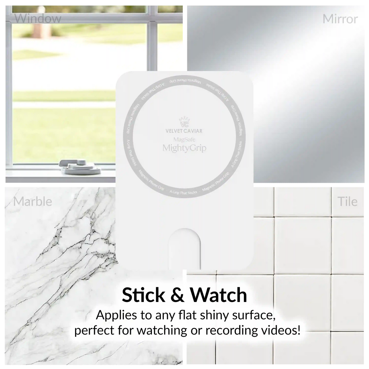 White MightyGrip MagSafe Mount