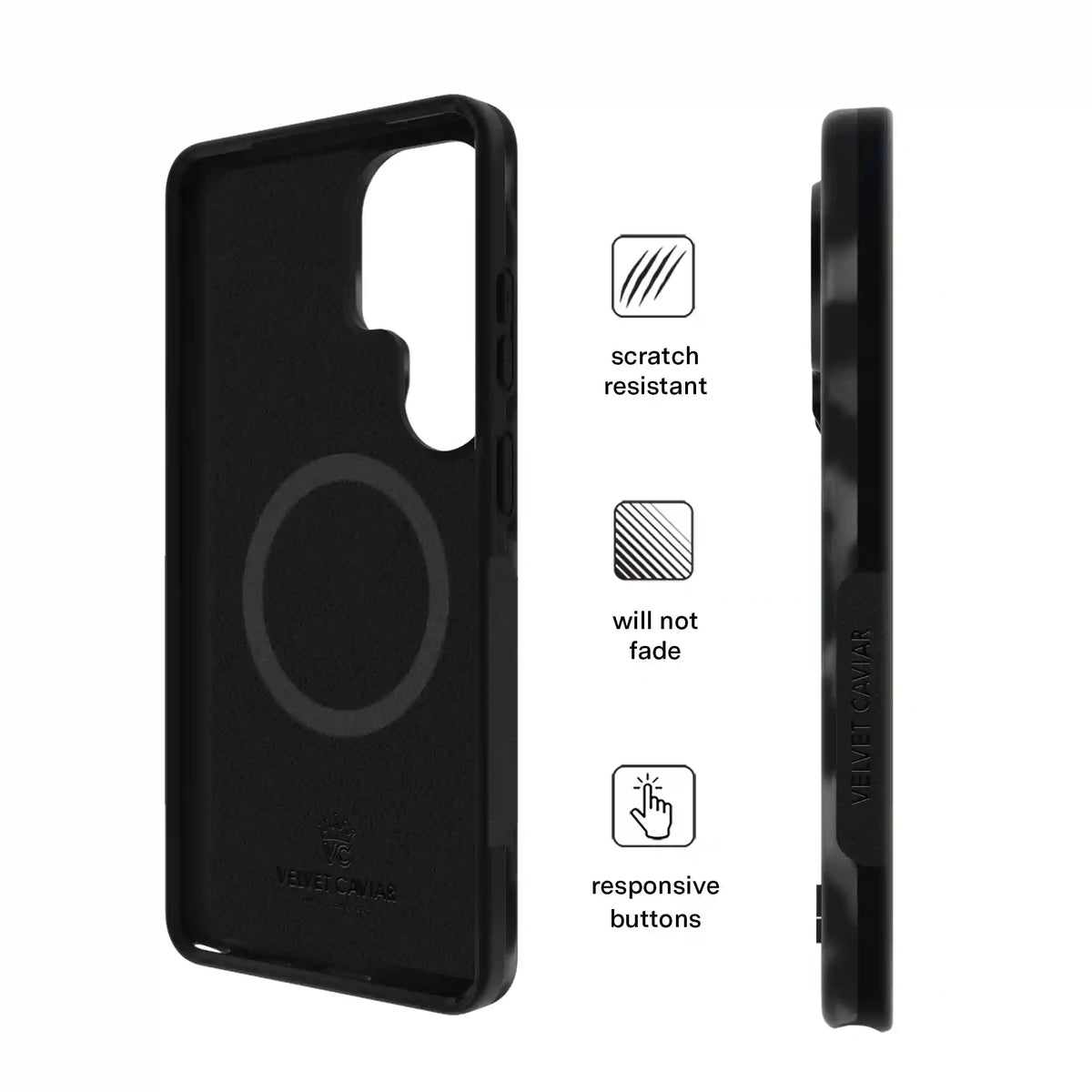 It Girl Black Leopard Samsung Case