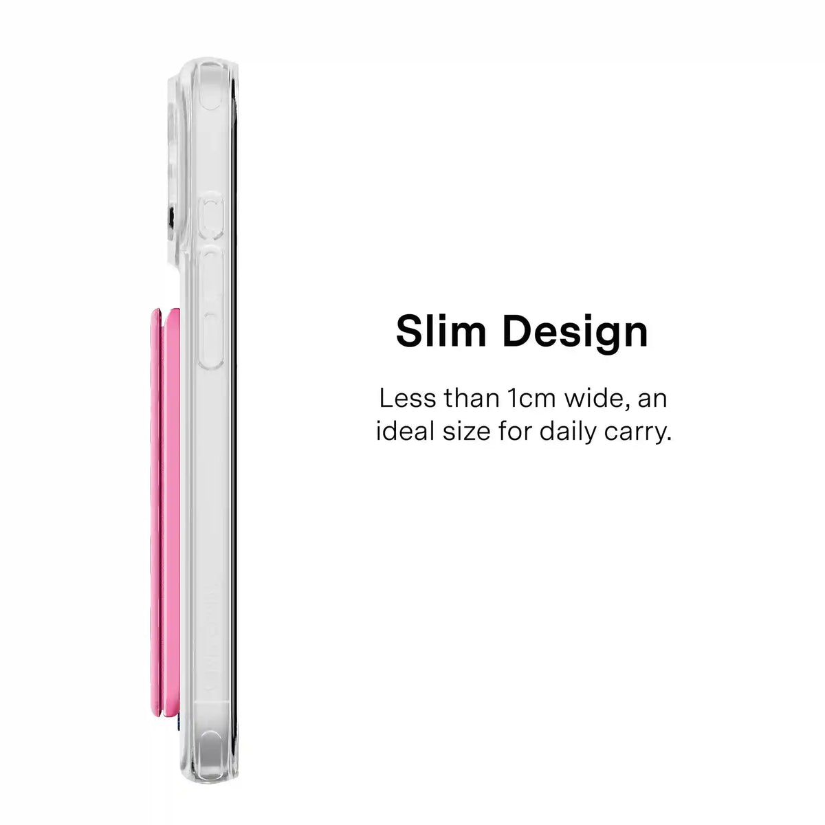 Hot Pink Leopard MagSafe Wallet