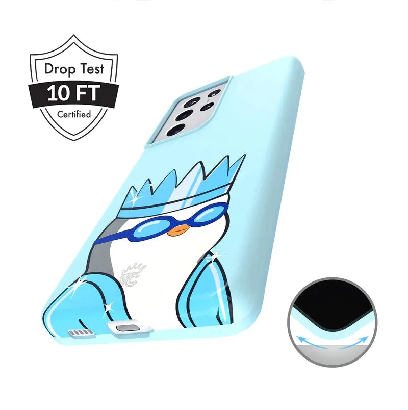 Pudgy Penguins Polar Blue Samsung Case