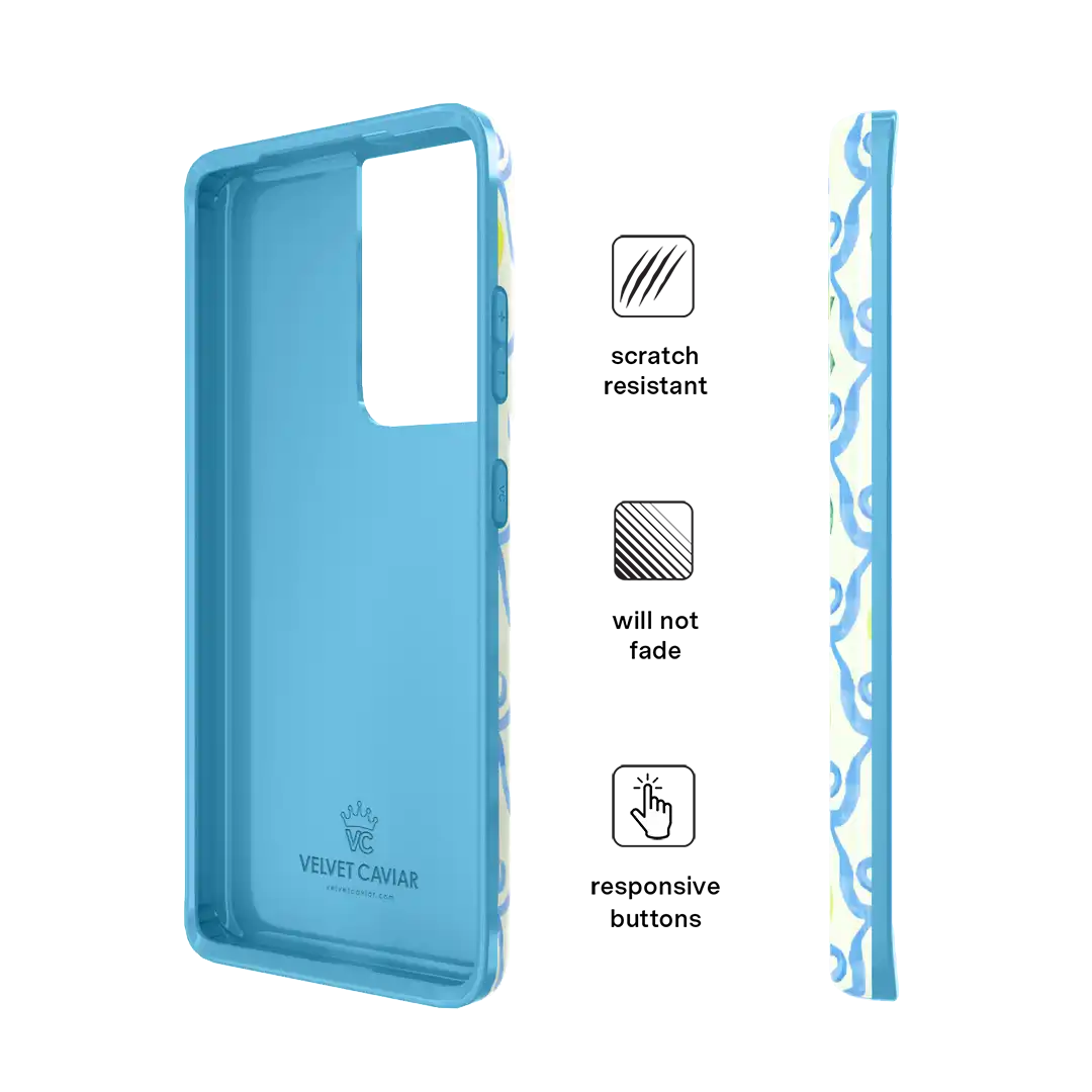 Orange Blossom Samsung Case