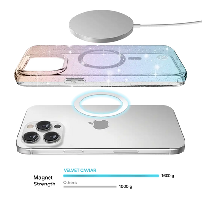Ombre Stardust Glitter iPhone Case
