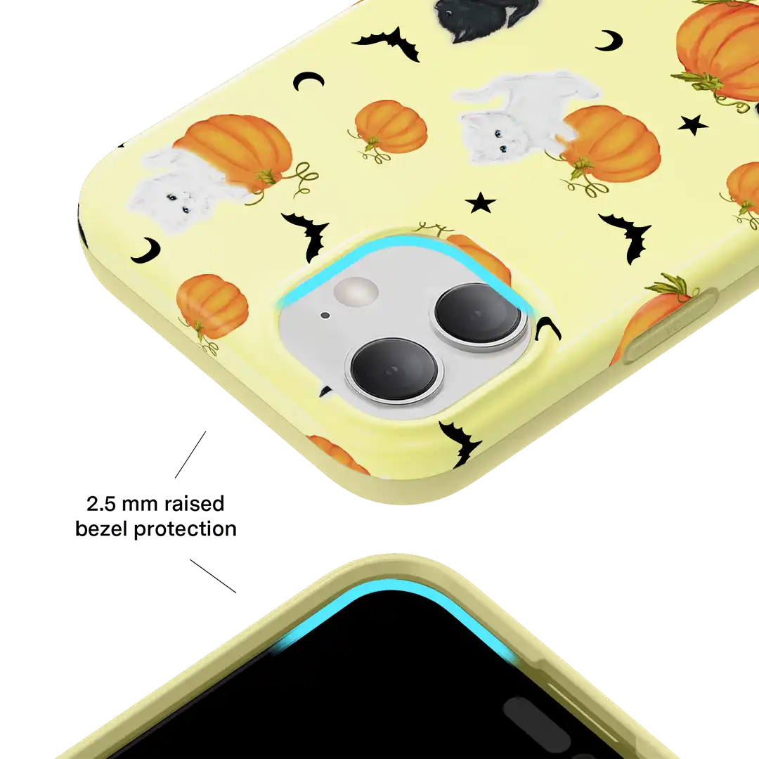 Purrfect Pumpkins iPhone Case