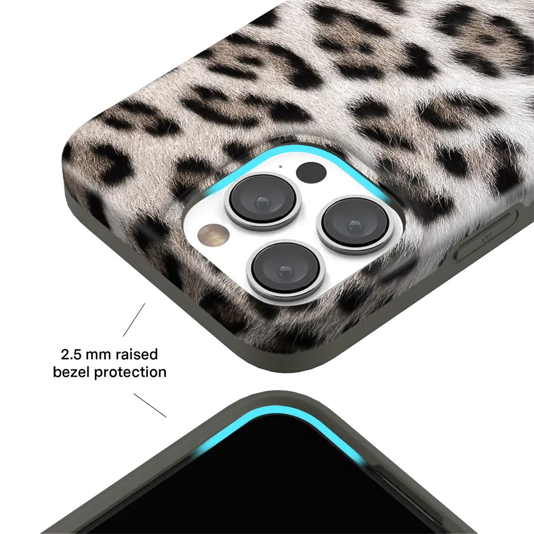 Arctic Leopard iPhone Case