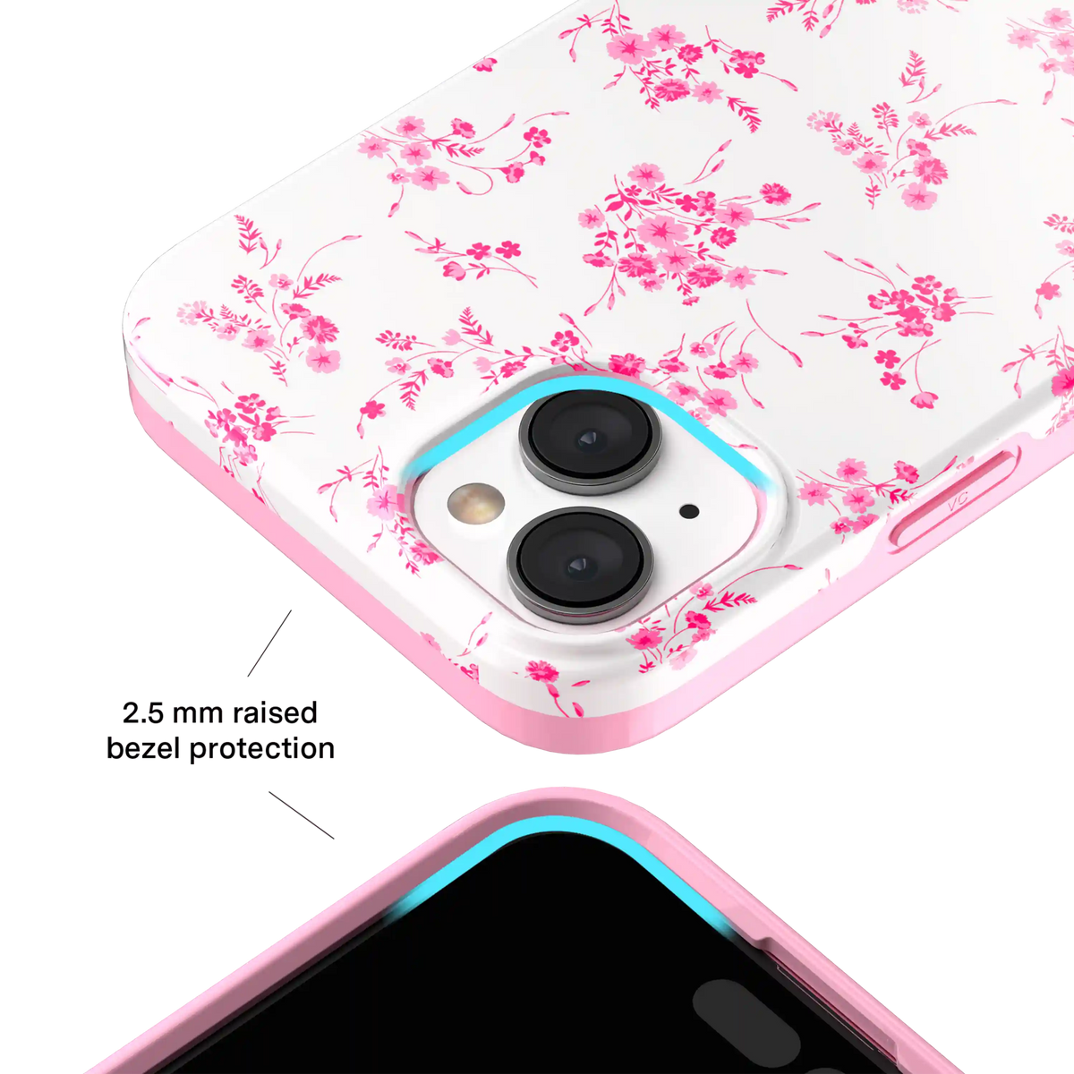 French Rose Floral iPhone Case