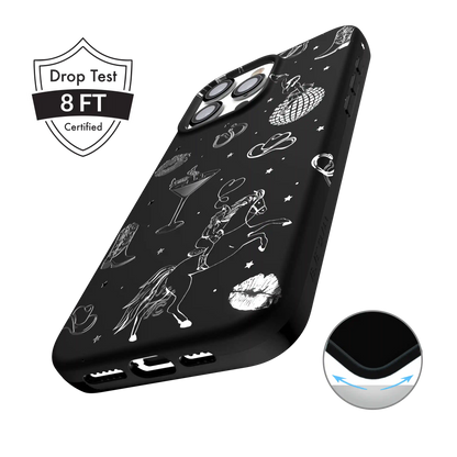 Disco Cowgirl iPhone Case