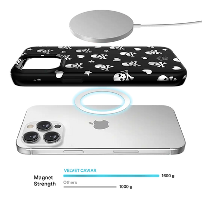 Chrome Skulls iPhone Case