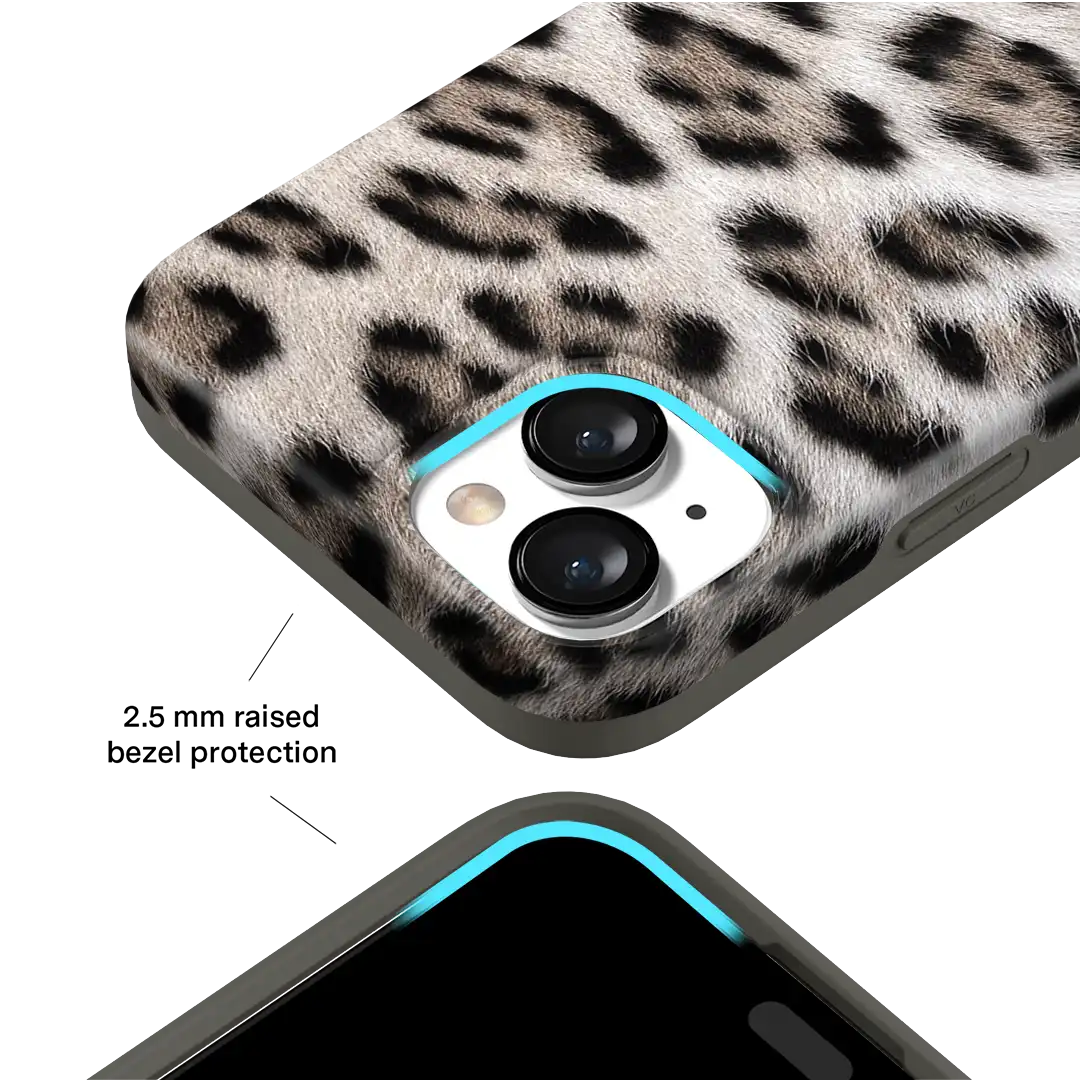 Arctic Leopard iPhone Case