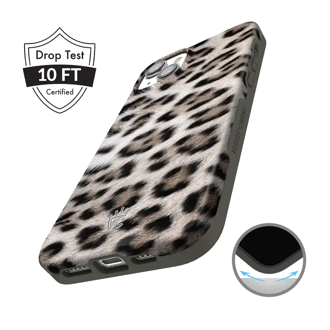 Arctic Leopard iPhone Case