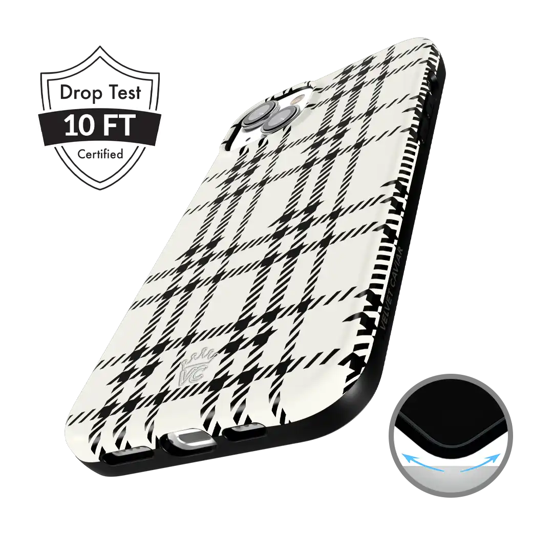 Houndstooth Sweater iPhone Case