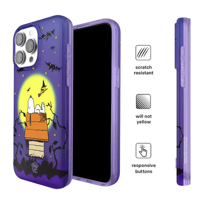 Snoopy Midnight Moon iPhone Case