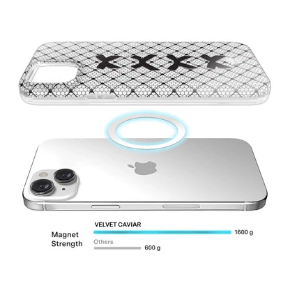 Lacy Black Bows iPhone Case