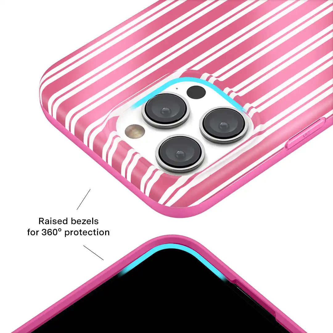 Candy Cane Stripes iPhone Case
