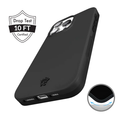 Just Black iPhone Case