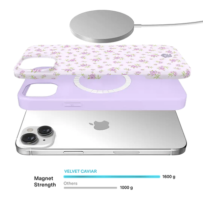 Dainty Lilac Floral iPhone Case