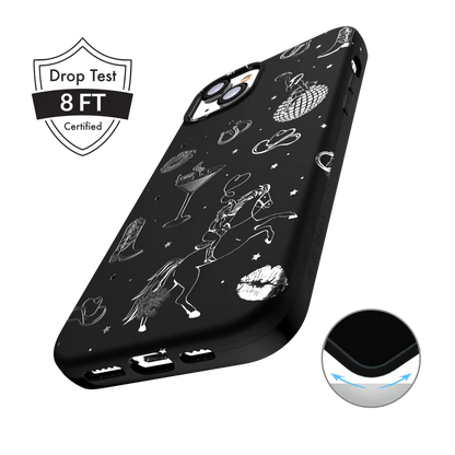 Disco Cowgirl iPhone Case