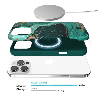 Emerald Marble iPhone Case