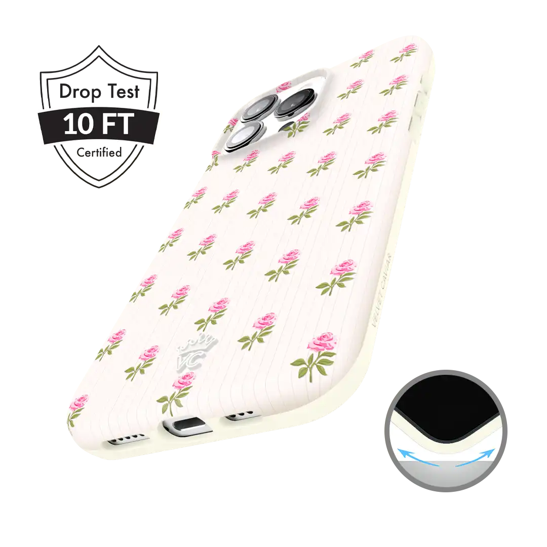 Pink Peony Floral iPhone Case