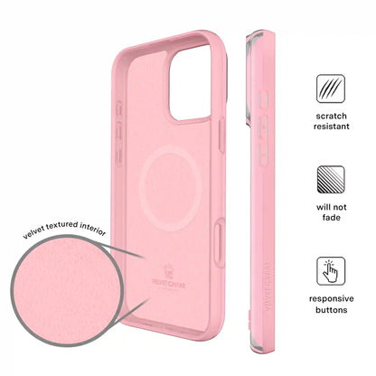 Pink Chrome Stripes iPhone Case