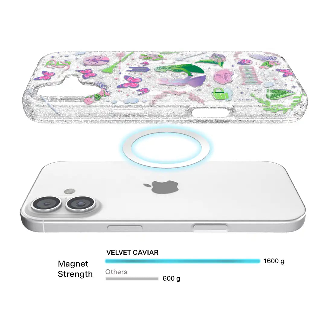 Wicked For Good Glitter iPhone Case