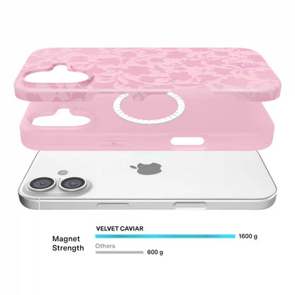 Magical Mauve Floral iPhone Case