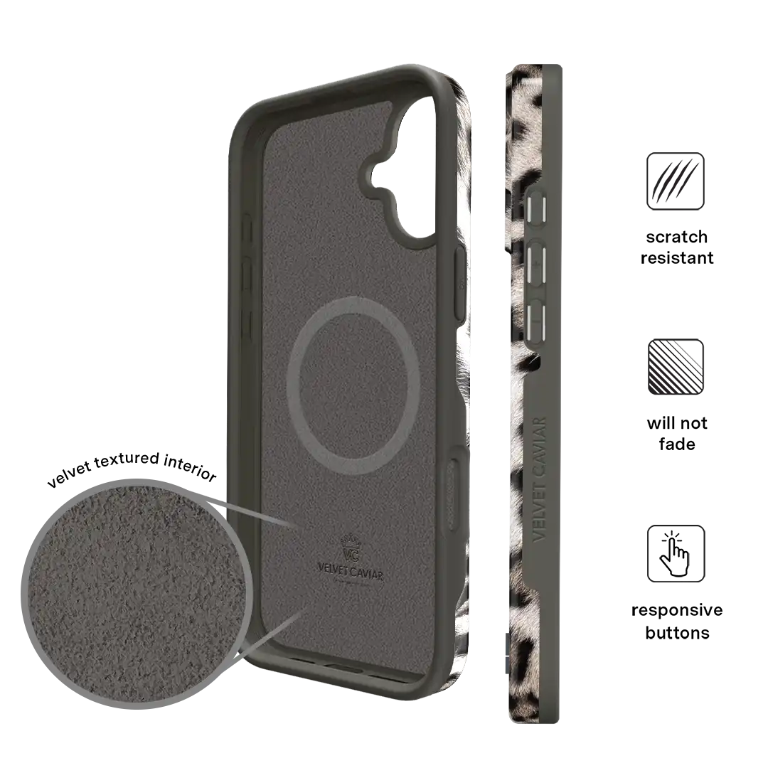 Arctic Leopard iPhone Case