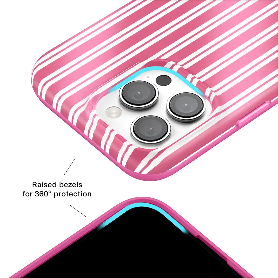 Candy Cane Stripes iPhone Case