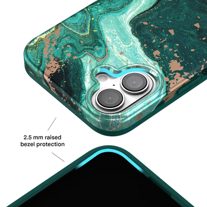 Emerald Marble iPhone Case