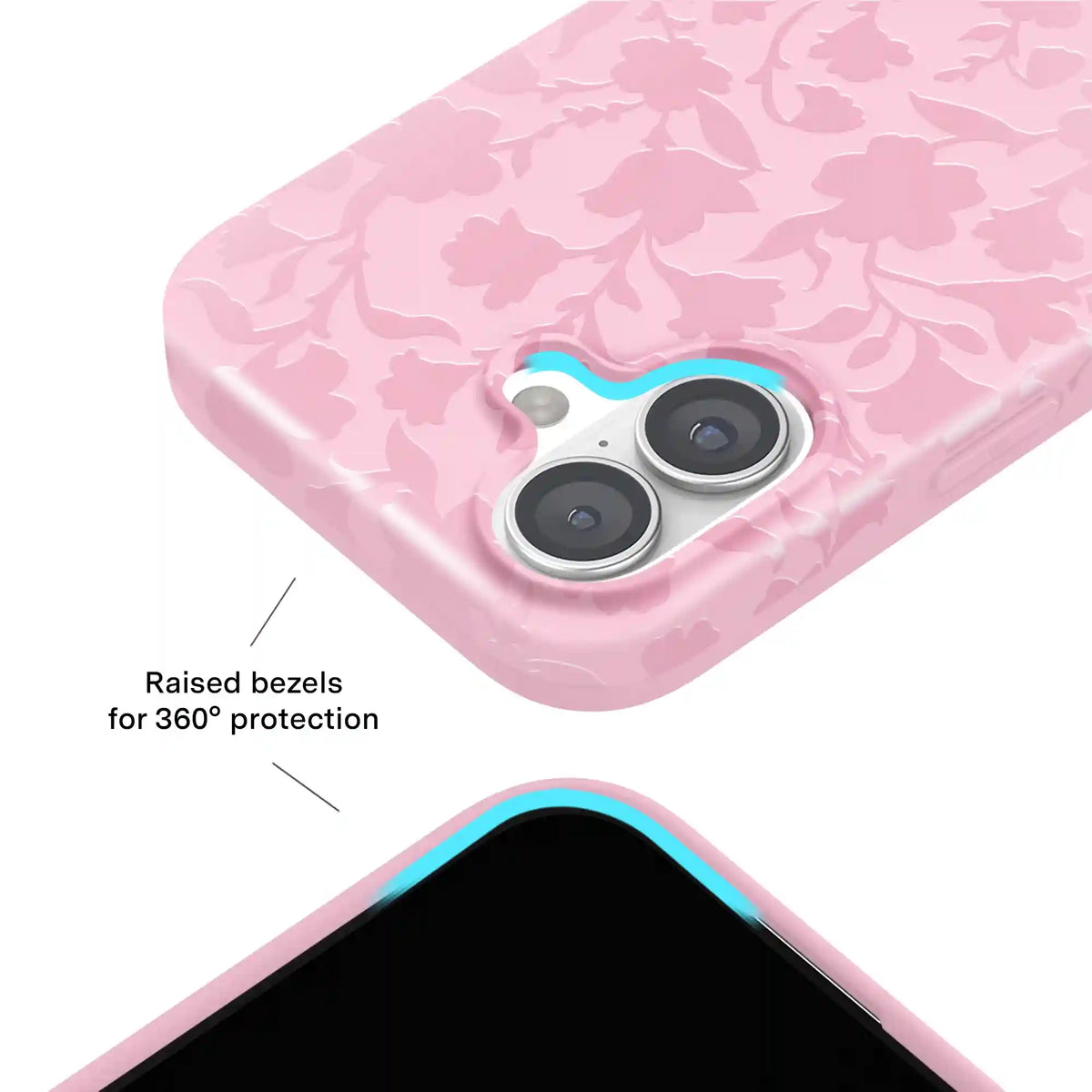 Magical Mauve Floral iPhone Case