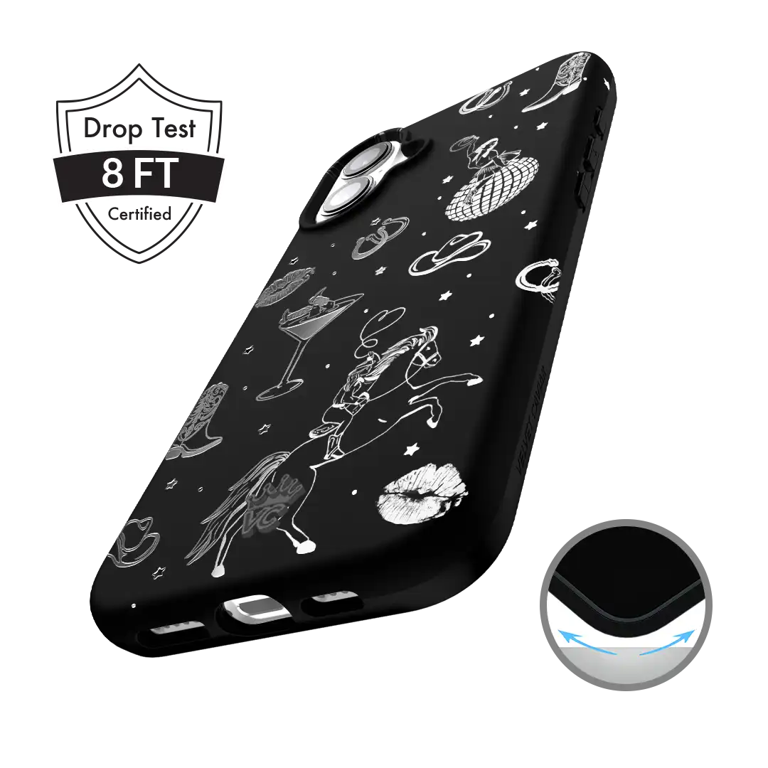 Disco Cowgirl iPhone Case