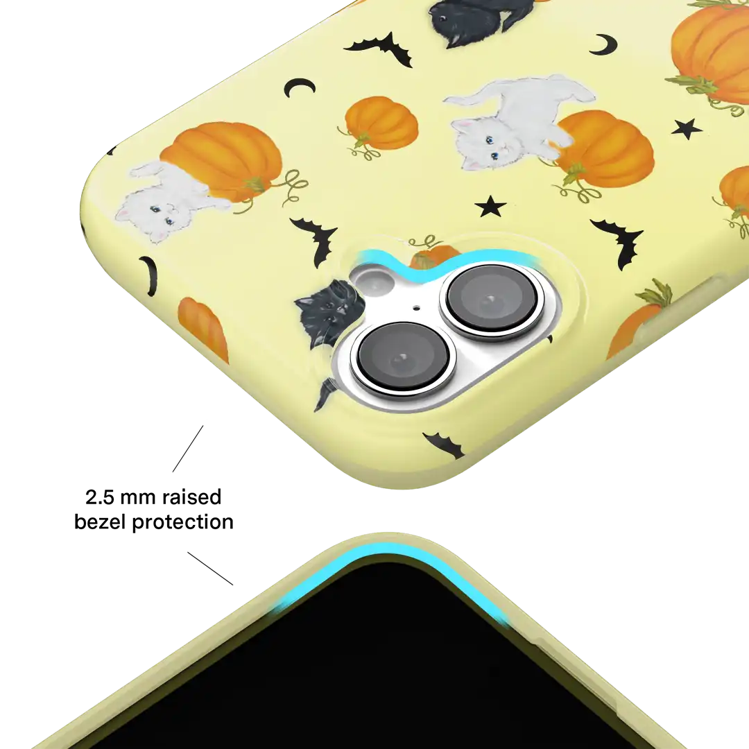 Purrfect Pumpkins iPhone Case