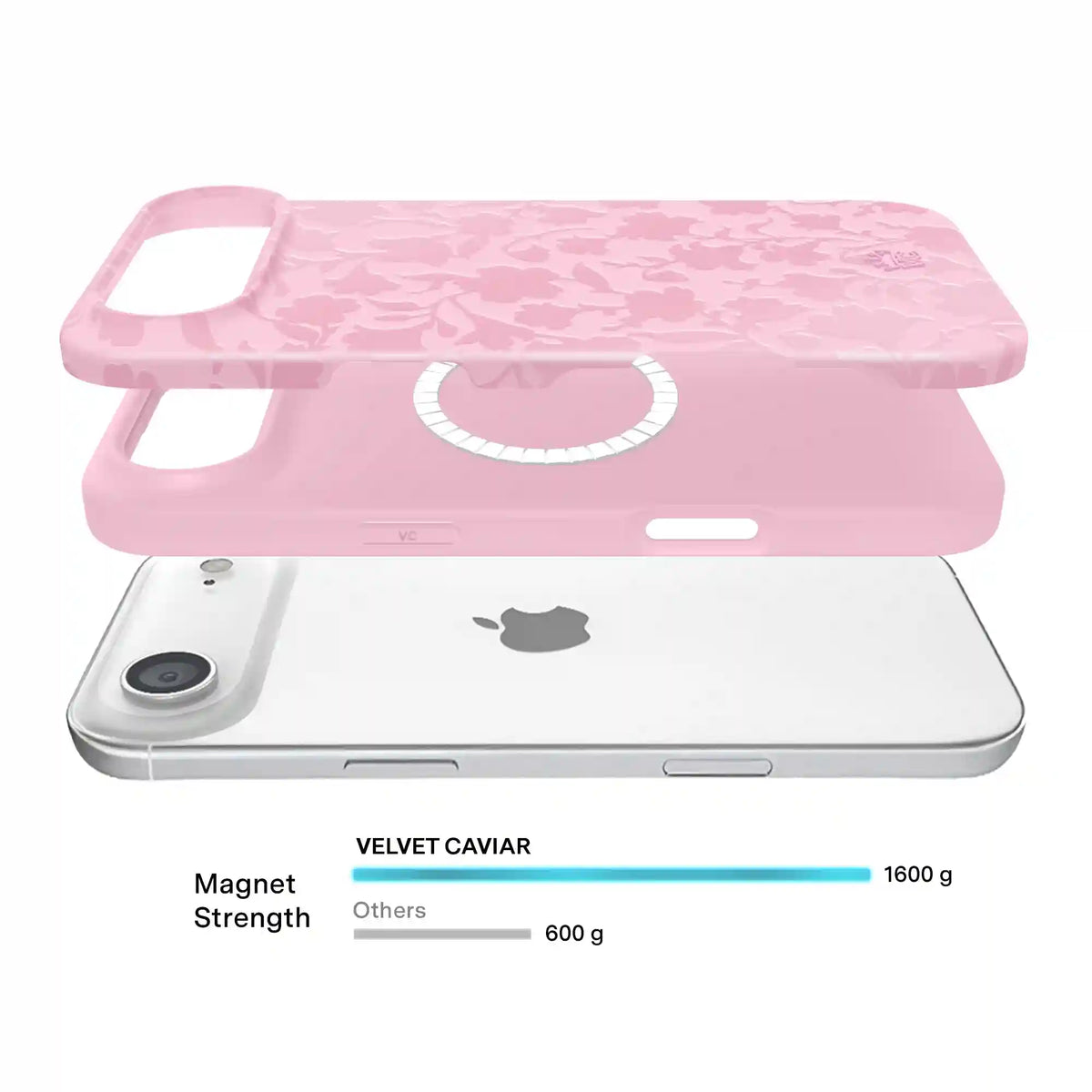 Magical Mauve Floral iPhone Case