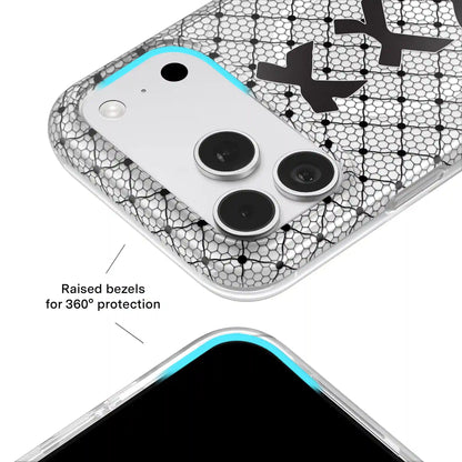 Lacy Black Bows iPhone Case