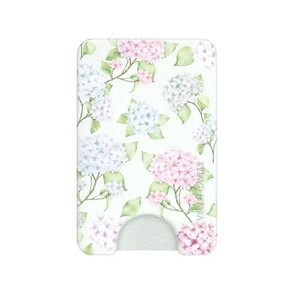 Hydrangea Floral MagSafe Wallet