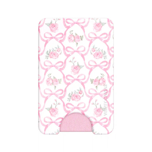 Lovely Pink Bows MagSafe Wallet