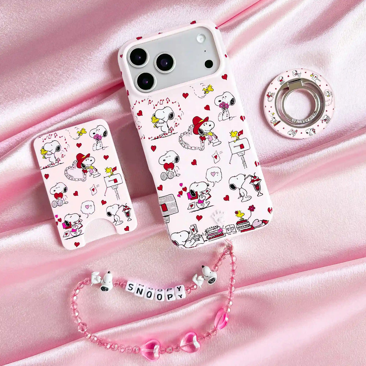 Snoopy Lovely Moods MagSafe Grip Ring