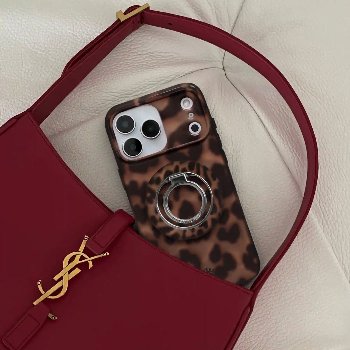 It Girl Leopard MagSafe Grip Ring