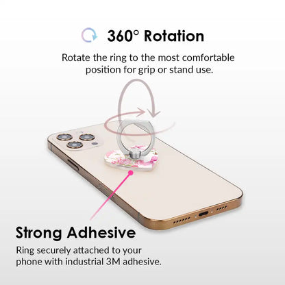 Posie Pink Bow Phone Ring