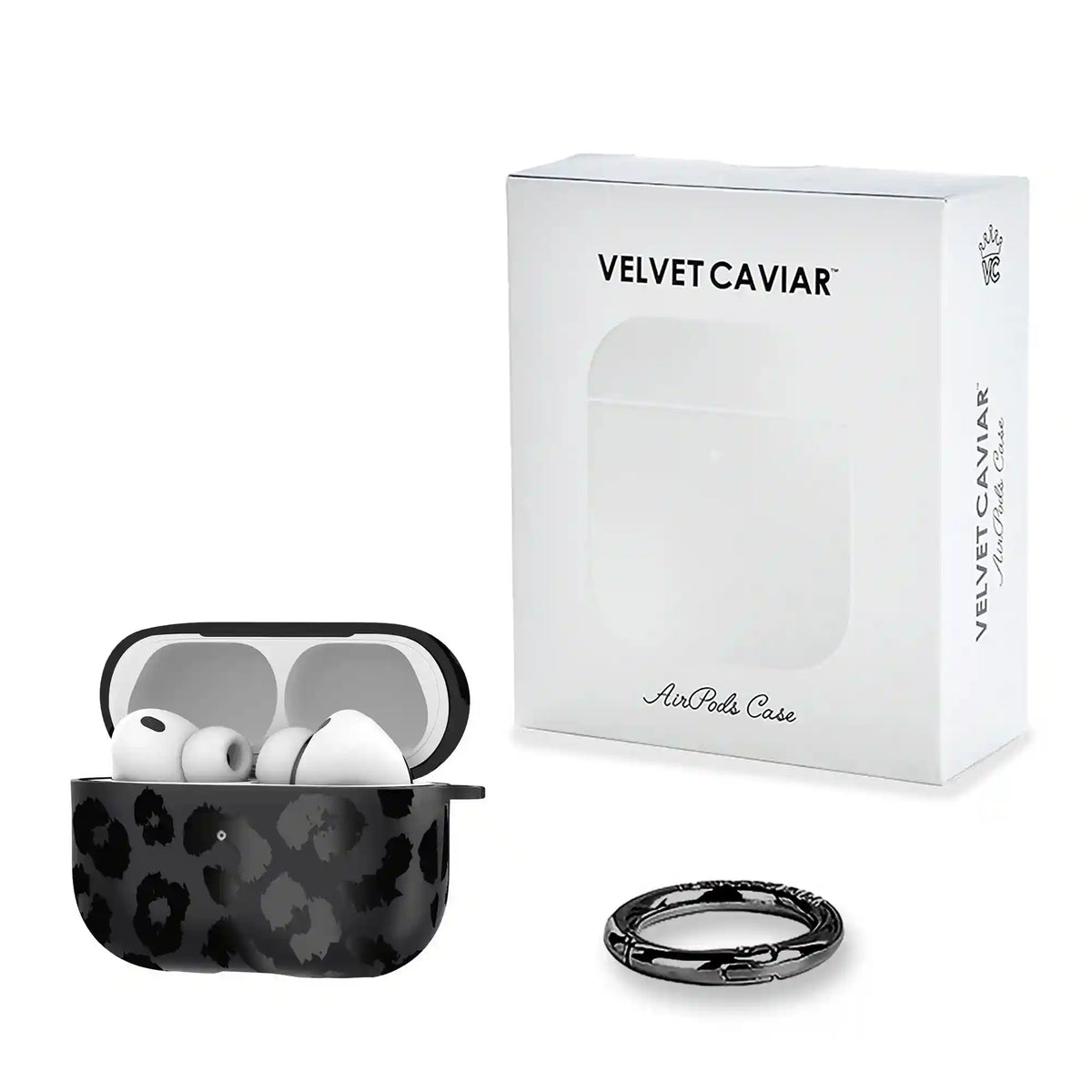 Black Leopard AirPod Case