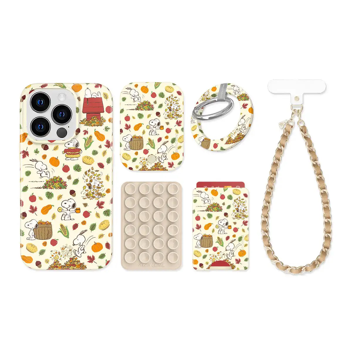 Snoopy Autumn Leaves iPhone Bundle Set