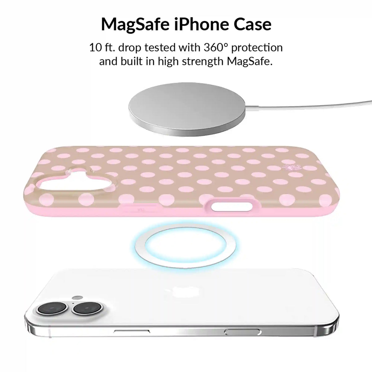 Brown Sugar Polka Dot iPhone Bundle Set