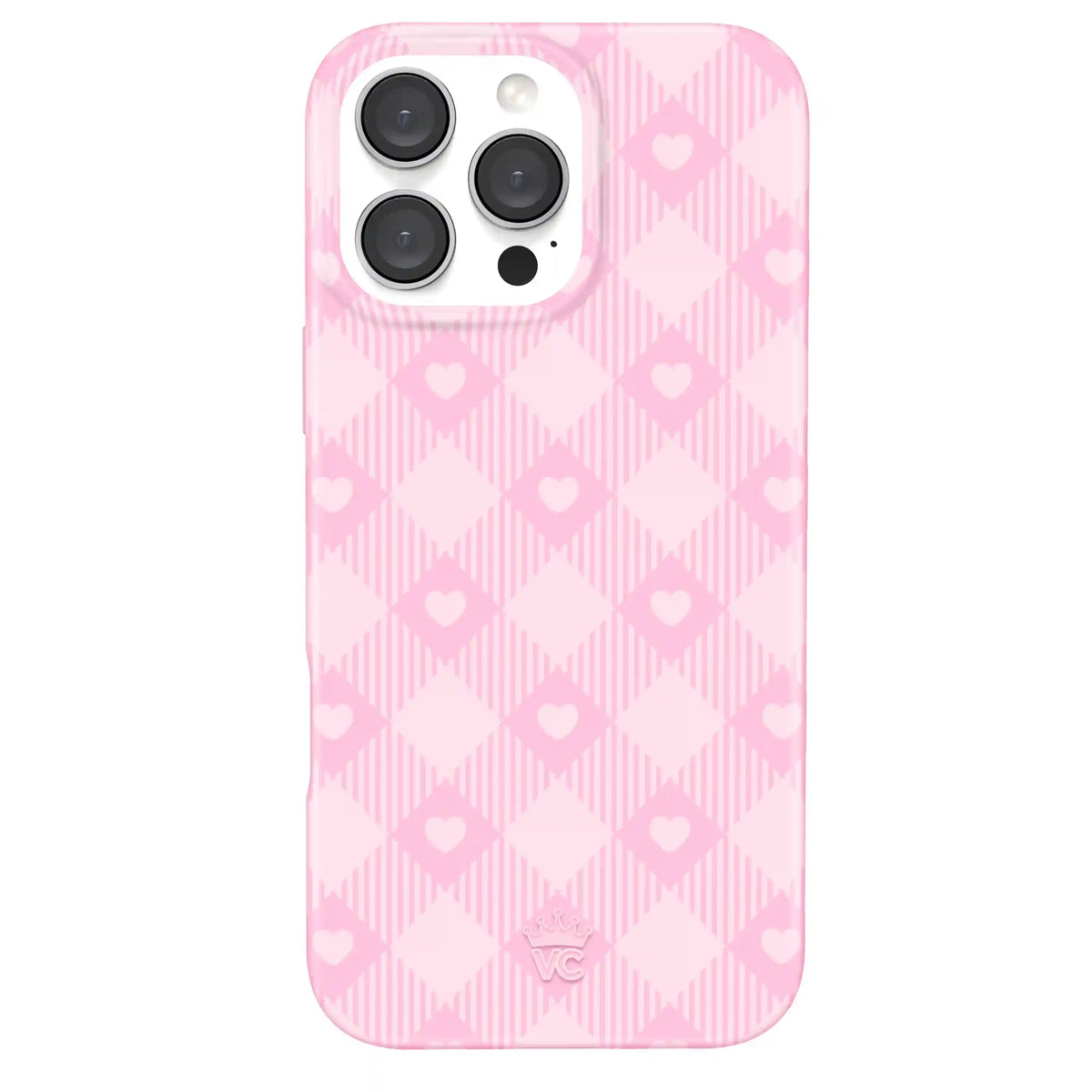 Dolly Pink Gingham iPhone Case