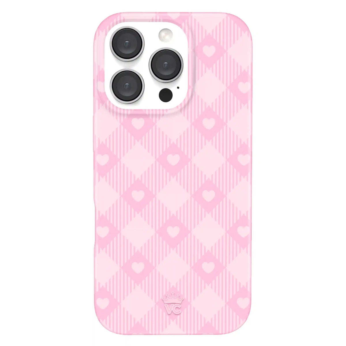 Dolly Pink Gingham iPhone Case