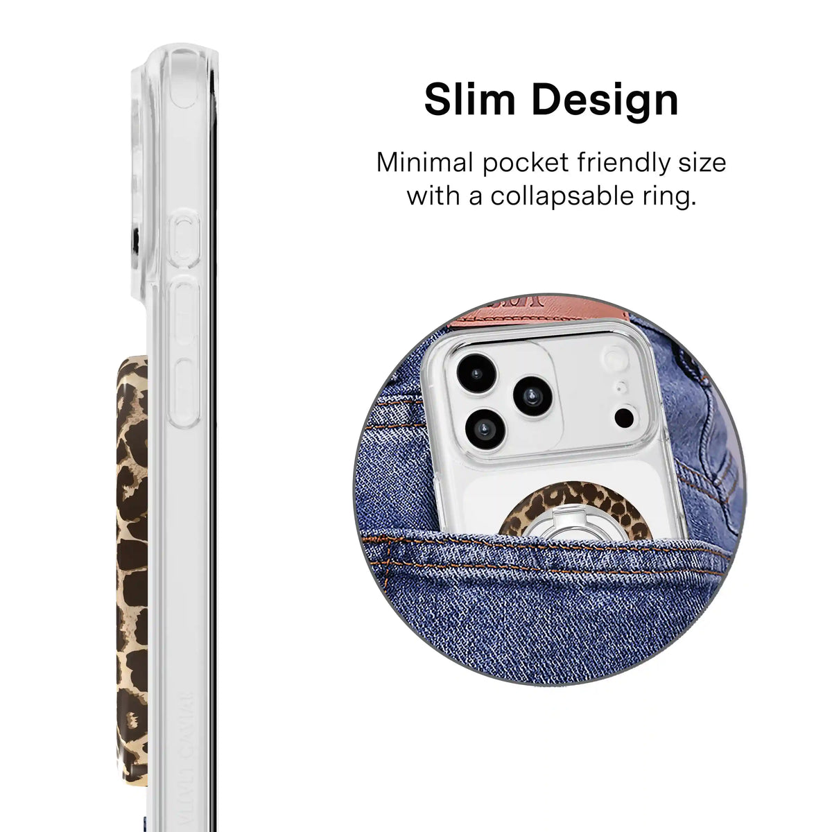 Girls Night Leopard MagSafe Grip Ring