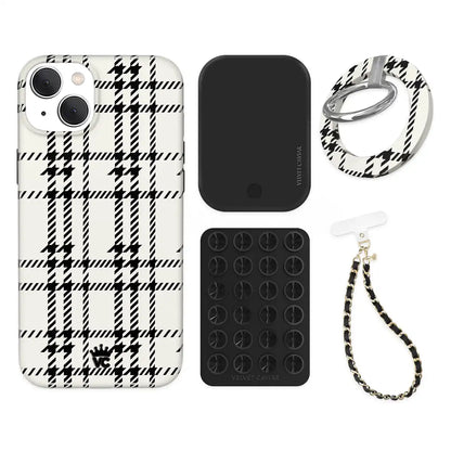 Houndstooth Sweater iPhone Bundle Set - Grip