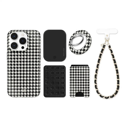 Houndstooth iPhone Bundle Set